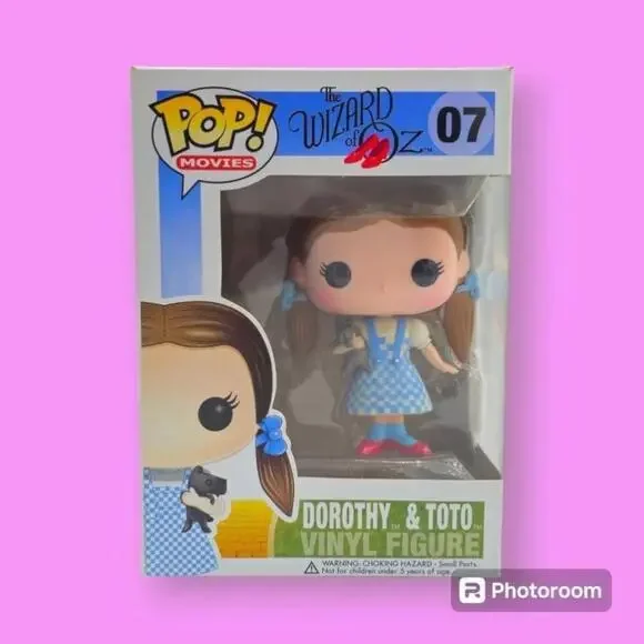 Funko POP! Dorothy & Toto The Wizard Of Oz #07 Vinyl Figure - Picture 1 of 6